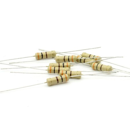 10x Résistance Carbone 1w - 300 ohm - 300ohm - 5% - Royal OHM - 166res336