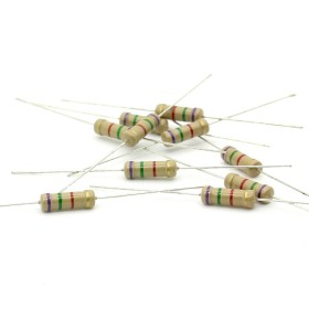 10x Résistance Film Carbone 1w - 7.5k ohm  - 7.5kohm  - 5% - Royal OHM