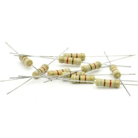 10x Résistance Film Carbone 1w - 9.1k ohm  - 9.1kohm  - 5% - Royal OHM