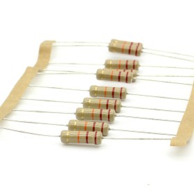 10x Résistance Film Carbone 1w - 22k ohm  - 22kohm  - 5% - Royal OHM