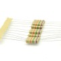 10x Résistance Film Carbone 1w - 75k ohm  - 75kohm  - 5% - Royal OHM