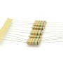 10x Résistance Film Carbone 1w - 75k ohm  - 75kohm  - 5% - Royal OHM