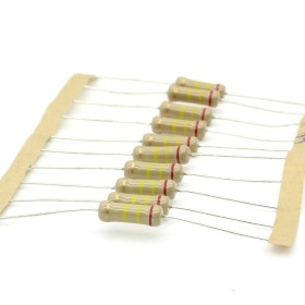 10x Résistance Film Carbone 1w - 240k ohm  - 240kohm  - 5% - Royal OHM