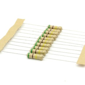 10x Résistance Film Carbone 1w - 510k ohm  - 510kohm  - 5% - Royal OHM