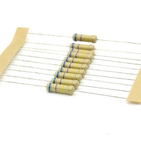 10x Résistance Film Carbone 1w - 680k ohm  - 680kohm  - 5% - Royal OHM