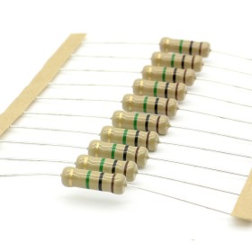 10x Résistance Film Carbone 1w - 1M ohm  - 1Mkohm  - 5% - Royal OHM