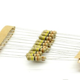 20x Résistances carbone 300kohm - 1/2W - 0.5w - 5% - Royal Ohm