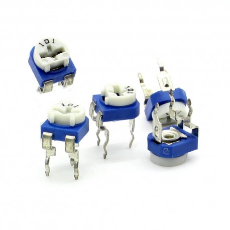Trimmer 101 - 100 ohm - 0.1W Resistance Variable Rm-65 