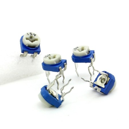 5x Trimmer 154 - 150K ohm - 0.1W Resistance Variable Rm-65 - 197pot054