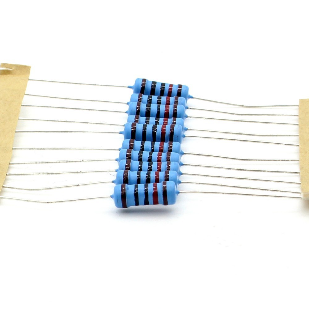 AUS STOCK 10x 220R 1W FUSIBLE METAL FILM RESISTORS
