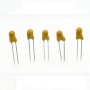 5x Condensateur Tantale AVX  0.68uF - 50v - 684 -  radial