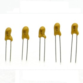 5x Condensateur Tantale AVX  2.2uF - 25v - 225 -  radial 