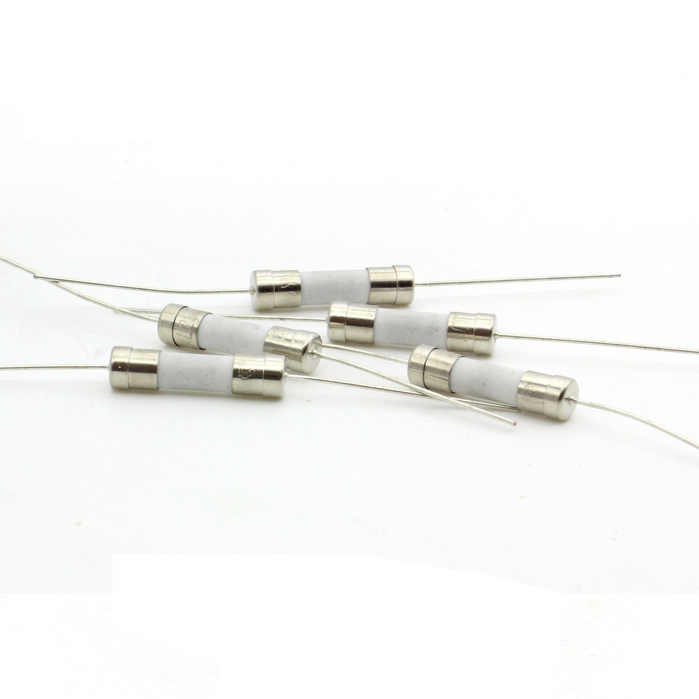 5x Fusibles ceramique 5x20mm a souder Rapide F8A 177fus184 250v