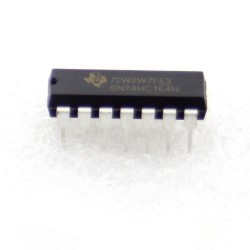 SN74HC164N - 74HC164 - Texas instrument 8-bit Serial Shift Register