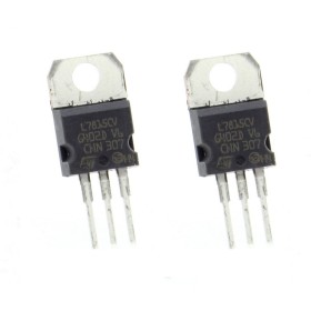 2x L7815CV - L7815 +15V 1.5A - Régulateur Tension - ST - T0-220 