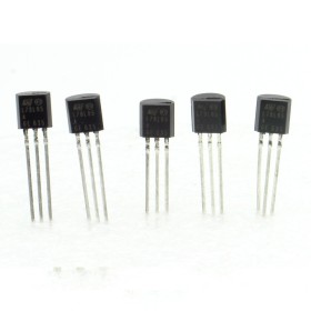 5x L78L05ACZ - L78L05 78L05 +5v  100mA - Regulateur - ST - T0-92 - 208IC011