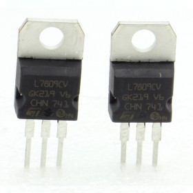 2x L7809CV - L7809 - 9V - 1.5A - Régulateur Tension - ST - 207IC015