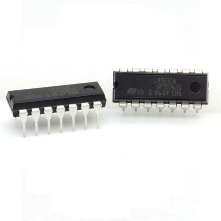 2x LM723CN LM723 2v à 37V 150mA Regulateur Tension Ajustable - ST - 209IC028