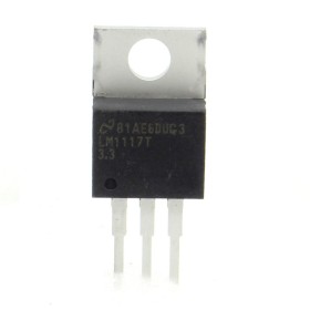 LM1117T 3.3V 800mA - Regulateur tension LDO - TO-220 - NS - 210IC033