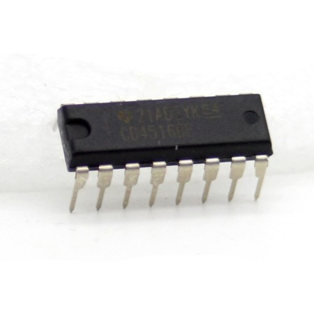 CD4516BE CMOS Compteur décompteur binaire DIP-16 Texas Instrument - 211ic058