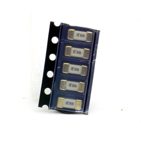 5x Fusible rapide 1808 SMD  - 8A 125v - 2.6x6mm- Littlefuse - 72fus275