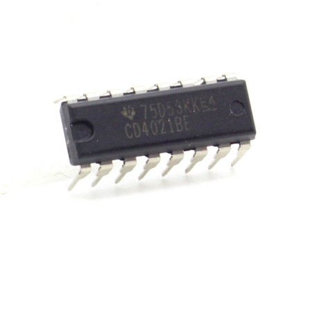 Circuit intégré CD4021BE Shift Register  DIP16 - Texas instrument 212ic070