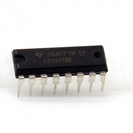 Circuit intégré CD4014BE shift Register DIP16 Texas instrument