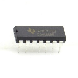 Circuit intégré CD4066BE Quad Bilateral Switch DIP14 Texas 212ic077