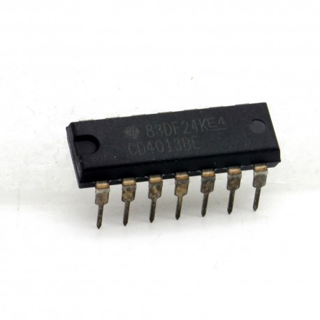 Circuit intégré CD4013BE CMOS DUAL D FLIP FLOP dip-14 Texas