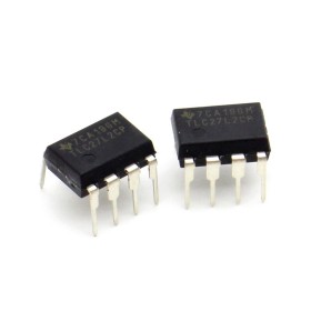 2x Circuit TLC27L2CP Dual Op-Amp precision DIP-8 - texas - 215ic114