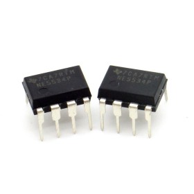 2x Circuit NE5534P Low-noise Op-Amp DIP-8 - TI - 216ic119