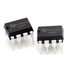 2x Circuit LM358P Low-power Dual Op-Amp DIP-8 - Texas - 216ic122