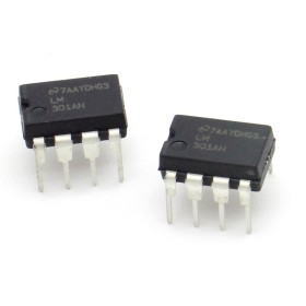 2x Circuit intégré LM301AN OP-Amp - National Semiconducteur - 216ic125