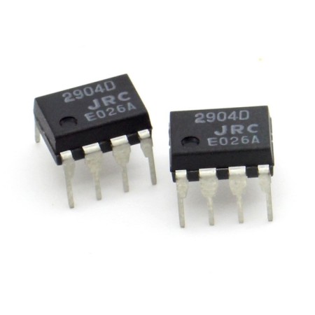 2x Circuit Intégré NJM2904D Dual Op-Amp DIP-8 - JRC - 216ic129