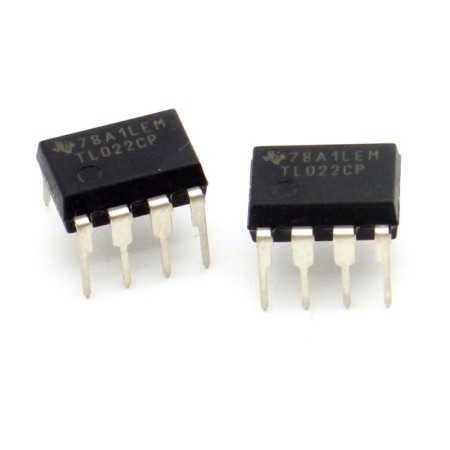 2x Circuit TL02CP Operational Amplifier DIP-8 - Texas - 217ic137