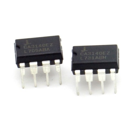 2x Circuit CA140EZ BiMOS Op-Amp DIP-8 - intersil - 217ic138