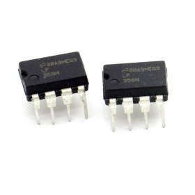 2x Circuit Intégré LF356N Op-Amp DIP-8 - National 