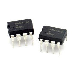 2x Circuit LM386N Audio Amplifier DIP-8 - National - 217ic144