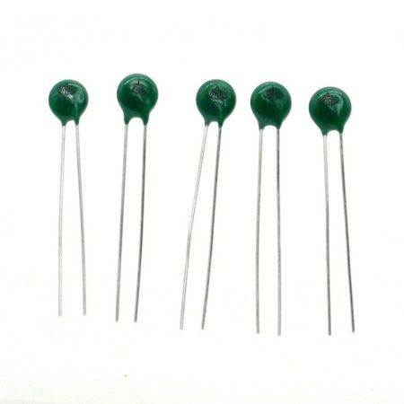 5x Thermistance MF11 101K - 100ohm NTC 10% - 2.5mm - 93ther005