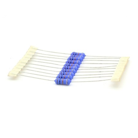 10x Résistance métal oxyde 1w - 10K - 10Kohm - 5% - Uniroyal