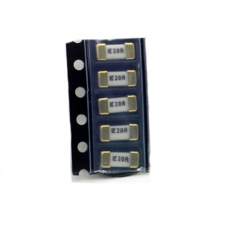 5x Fusible rapide - 20A 65v - 1808 SMD - 6x2.7x2.7mm Littelfuse