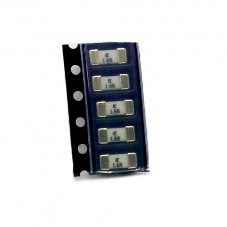 5x Fusible rapide - 1.6A 125v - 1808 SMD - 6x2.7x2.7mm Littelfuse