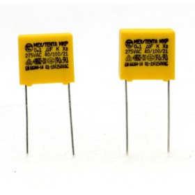 2x Condensateurs MKP MEX- X2 100nf 0.1uF P:10mm 275V - Tenta 