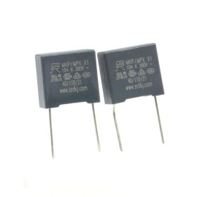 2x Condensateurs MPX MPK X2 104K 100nf  P:10mm 275V