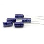 5x Condensateur 100uF 25V 6.3x11mm - pas: 2.5mm - Aihua 