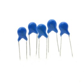5x Condensateur ceramique  82pf - 1kv - 1000v Haute Tension