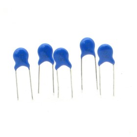 5x Condensateur ceramique  22pf - 1kv - 1000v Haute Tension
