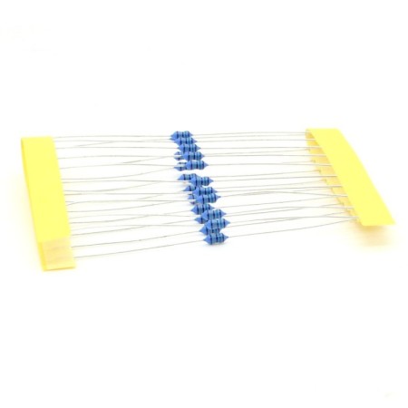 20x Résistances métal ¼W - 0.25w - 1% -  1.5Mohm - Futaba