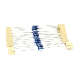 20x Résistances métal ¼W - 0.25w - 1% -  3Mohm - YAGEO 