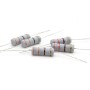 5x Résistance métal oxyde 2w - 330R - 330ohm - 5% 